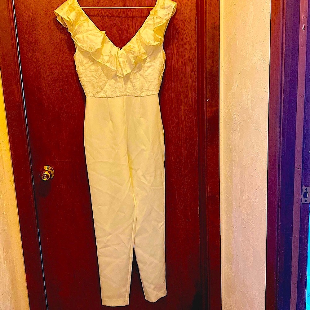 Ivory jumpsuit